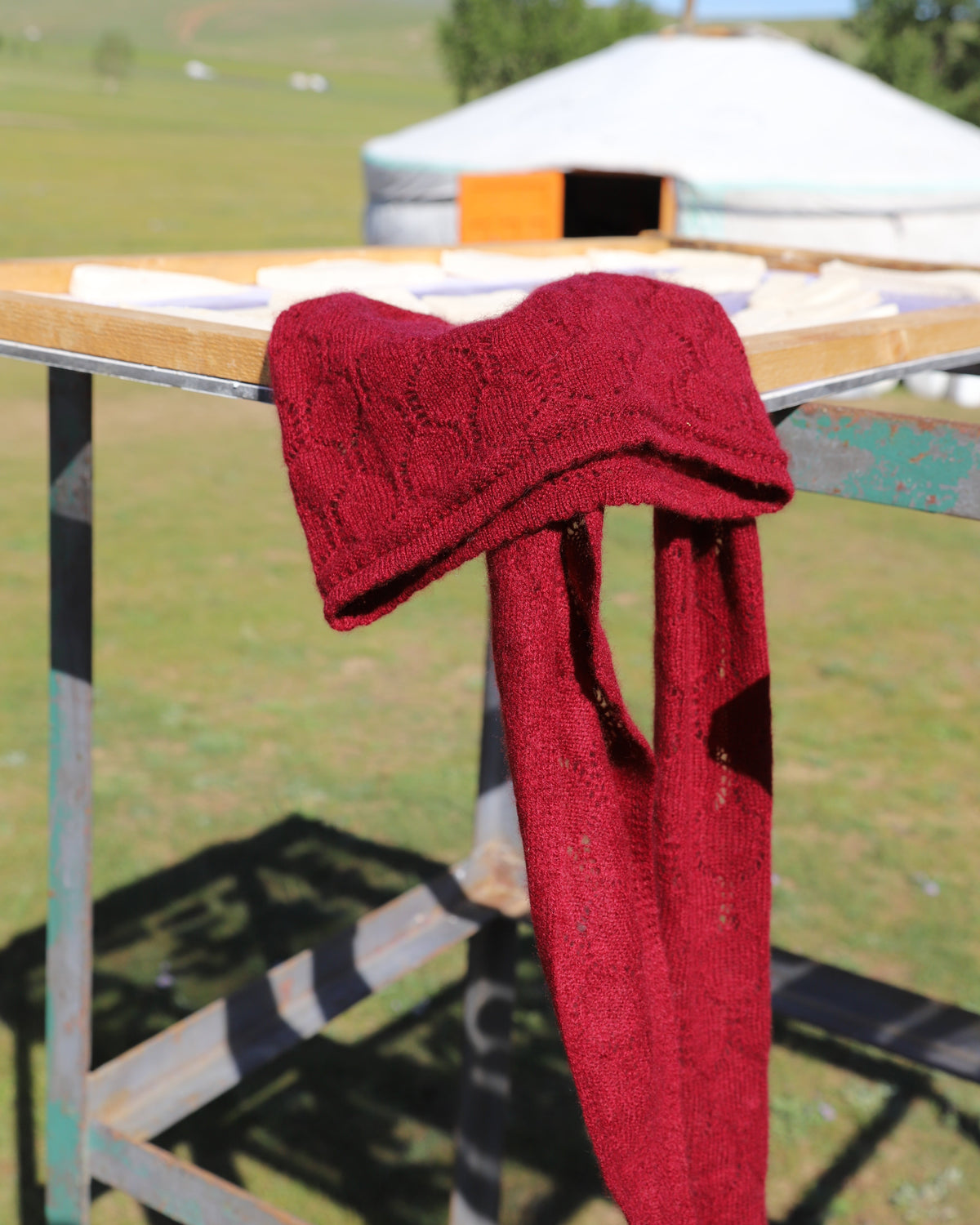 Zaya Knit Set — Scarf