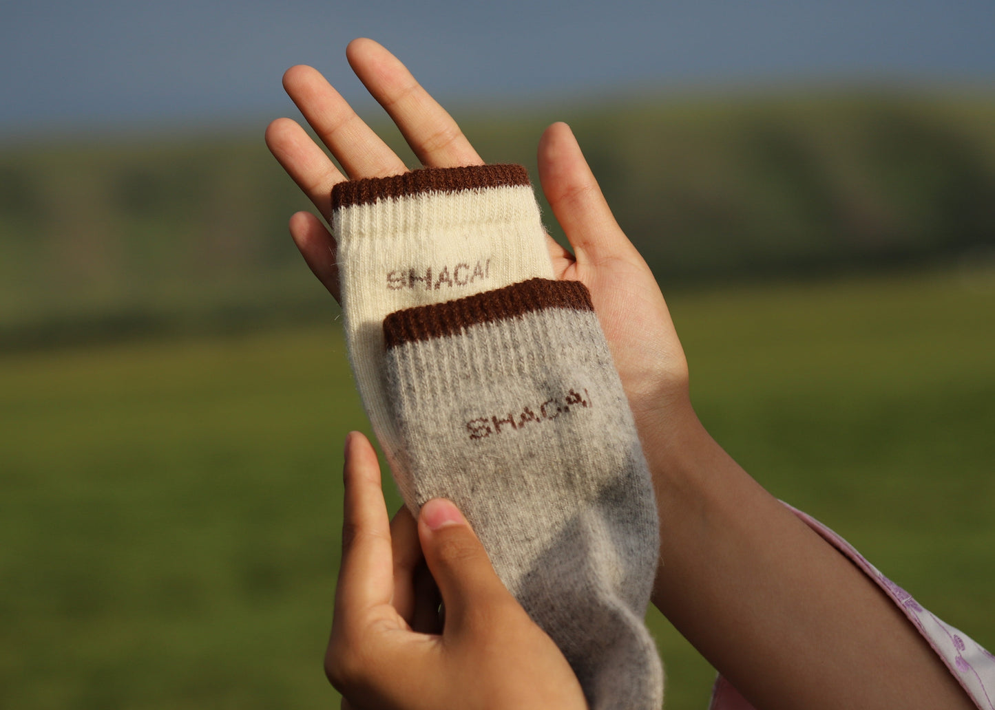 100% sheep wool socks